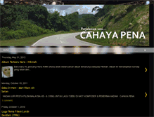 Tablet Screenshot of cahayapena.com